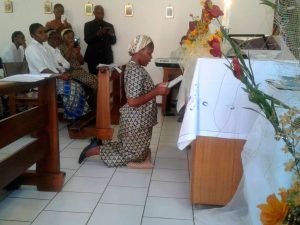 Profesión Esther Ndona, 2017 Pureza de María