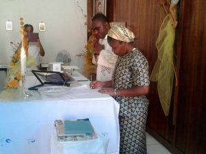 Profesión Esther Ndona, 2017 Pureza de María