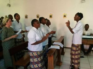 Profesión Esther Ndona, 2017 Pureza de María