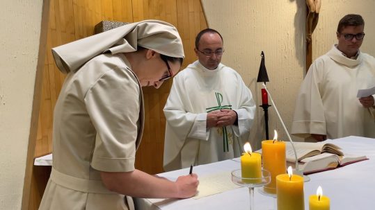 Profesión perpetua Anabel Beneyto, Pureza de María 2023
