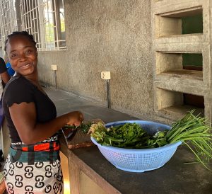 Preparativos profesión temporal Lubumbashi, Pureza de María 2025